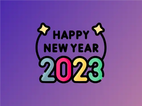 Banner with multiple products that can be gifted to people on New Year